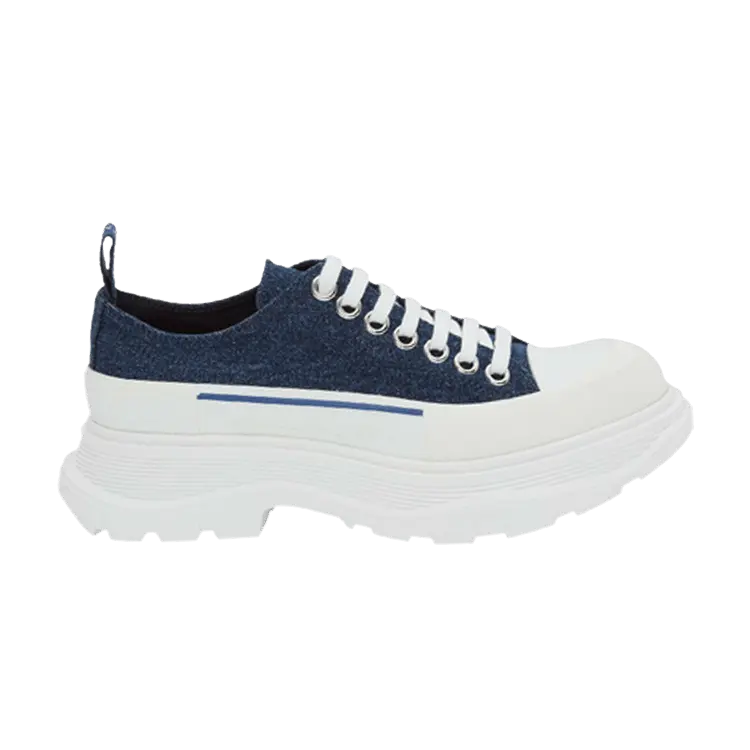 Кроссовки Alexander McQueen Alexander McQueen Wmns Tread Slick Lace Up 'Indigo', синий
