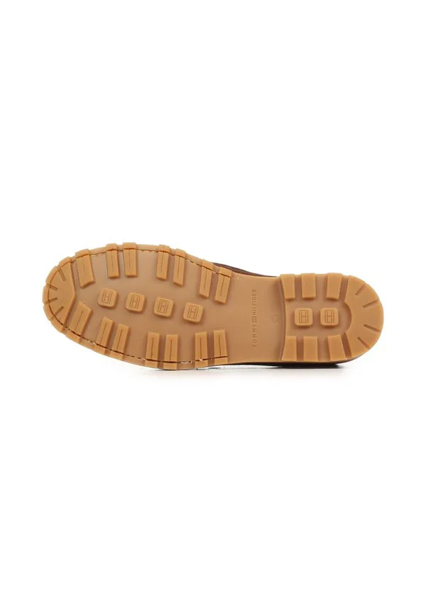 Светлые лодочные туфли Tommy Hilfiger, Brown — фото 4