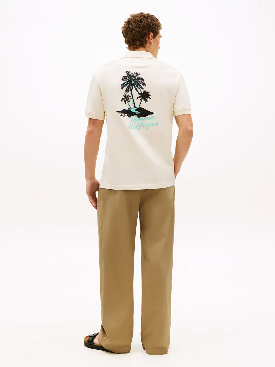 Рубашка 'CLASSIC' Tommy Hilfiger, Light Beige — фото 3