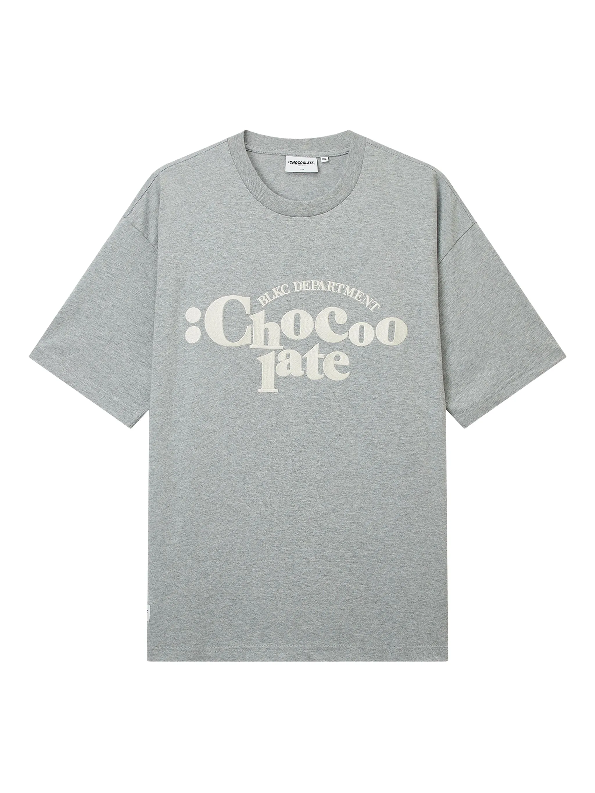 

Футболка с графичным принтом Chocoolate, серый
