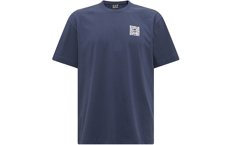 

EMPORIO ARMANI Футболка EA7 SS23 мужская navy blue, Синий, EMPORIO ARMANI Футболка EA7 SS23 мужская navy blue