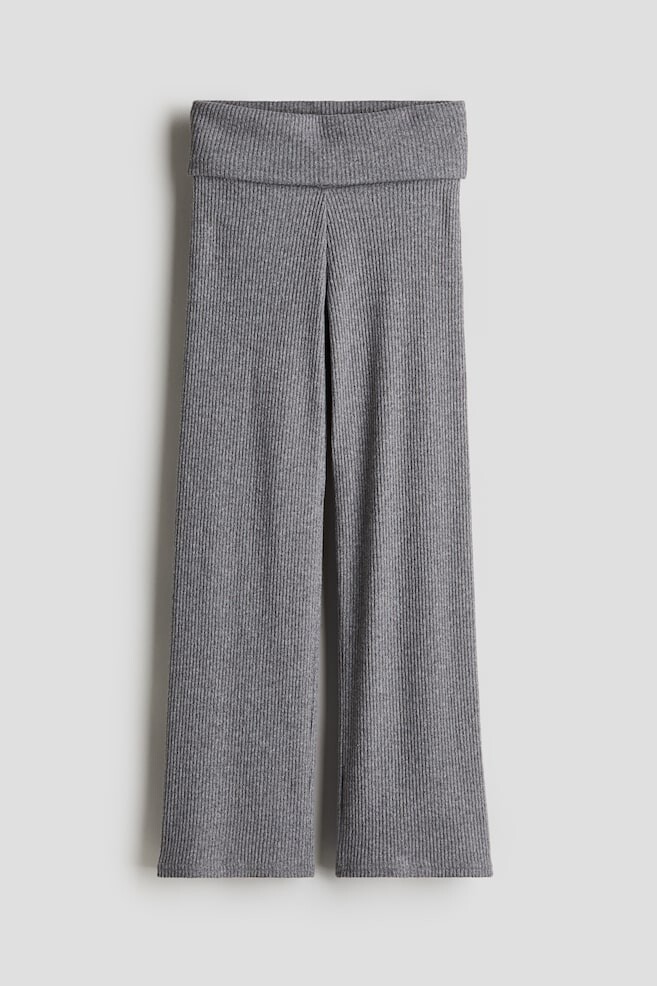 

Леггинсы с отложным поясом H&M, серый