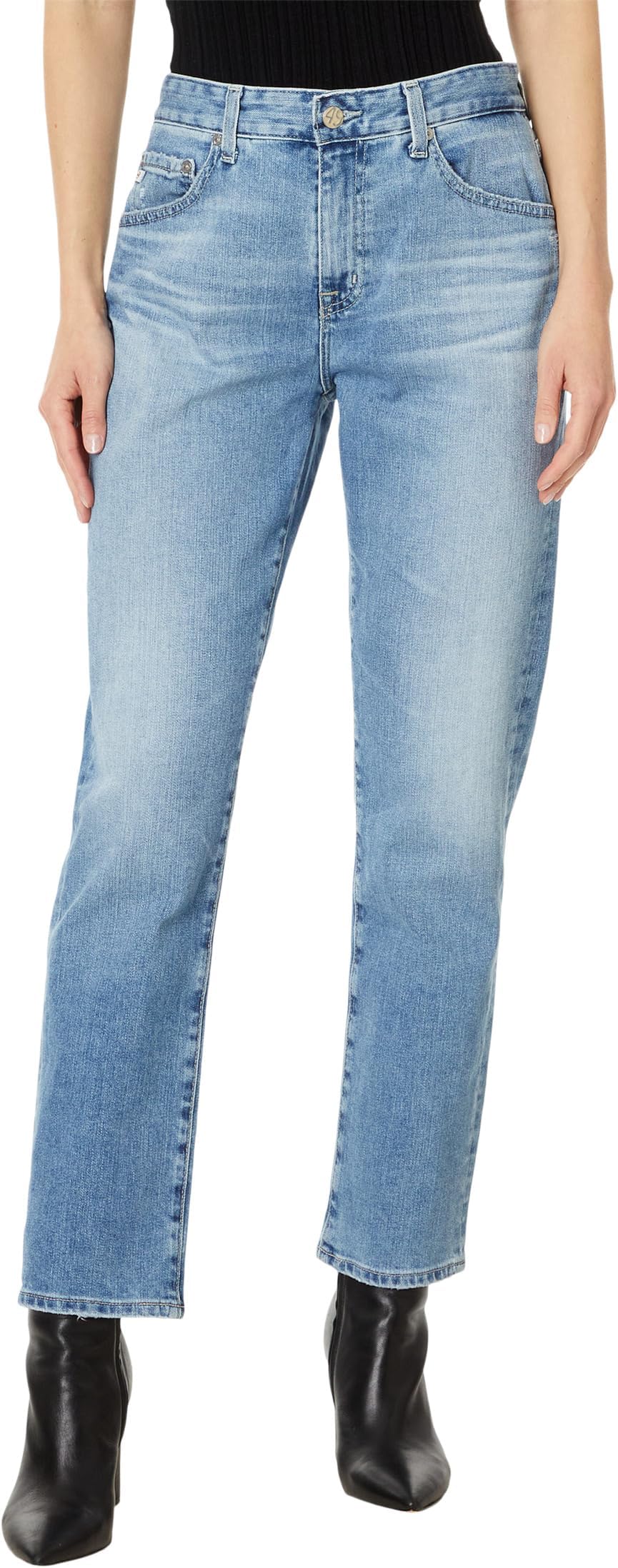 

Джинсы AG Jeans Ex-Boyfriend Slim in 22 Years Whisper, 22 Years Whisper