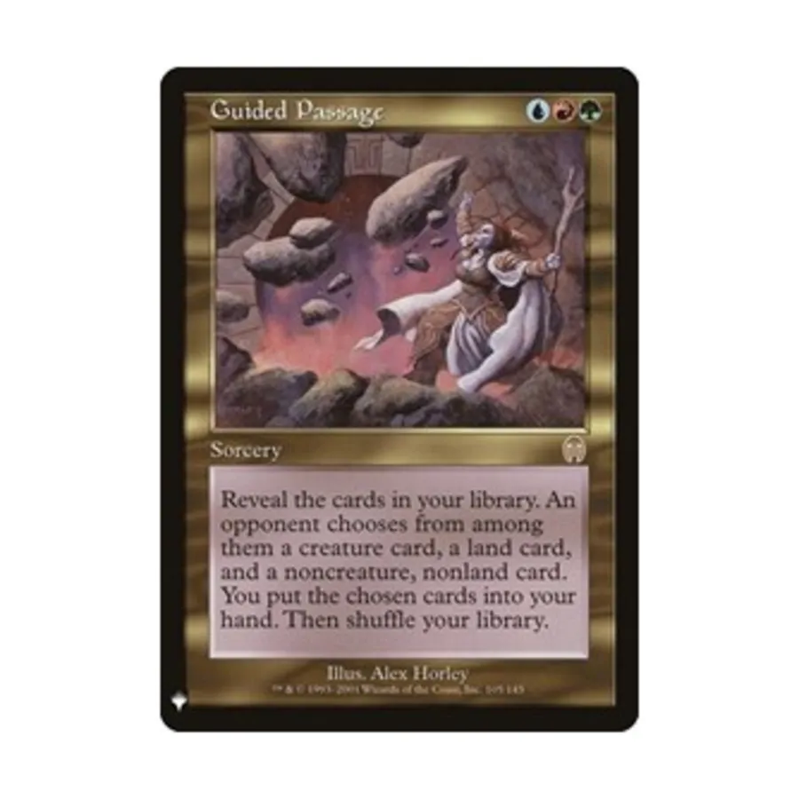 

CCG Проход с гидом ( клавиша R), MTG - The List Reprints