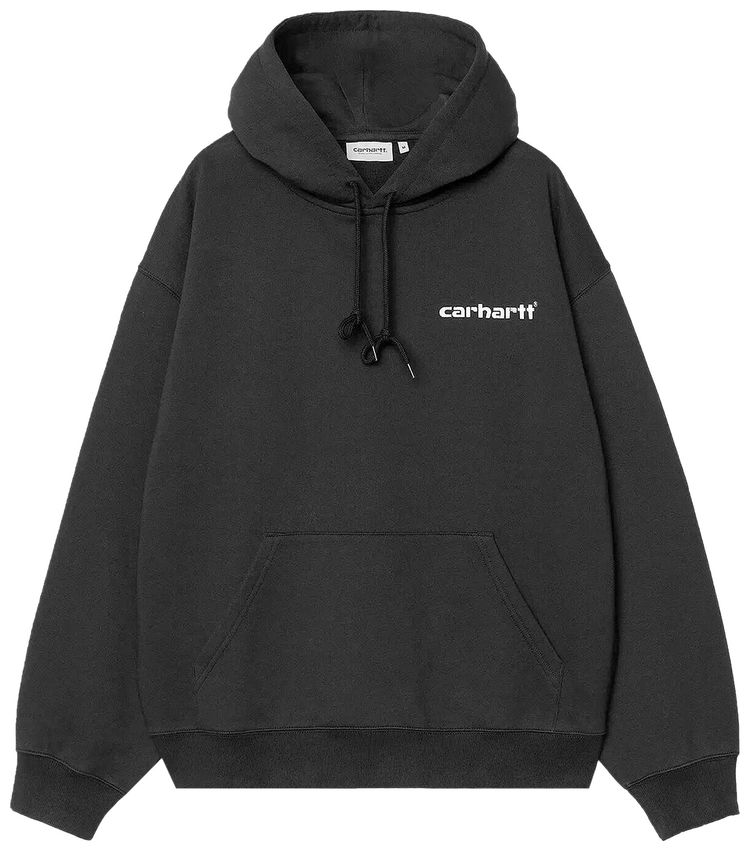 

Толстовка с капюшоном Carhartt WIP, черная