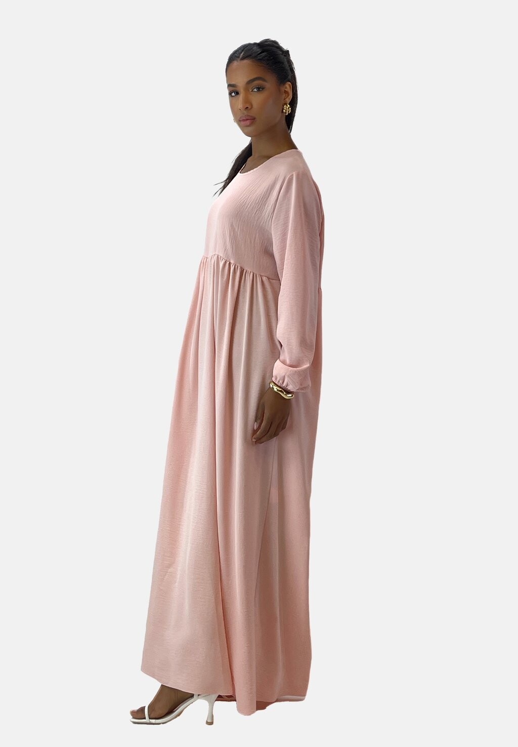 

Платье макси ABAYA Elara, розовый