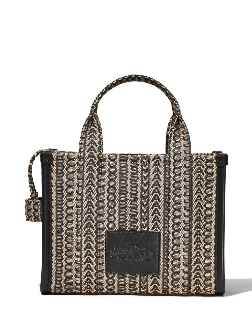 Маленькая сумка The Monogram Tote MARC JACOBS, нейтральный — фото 3