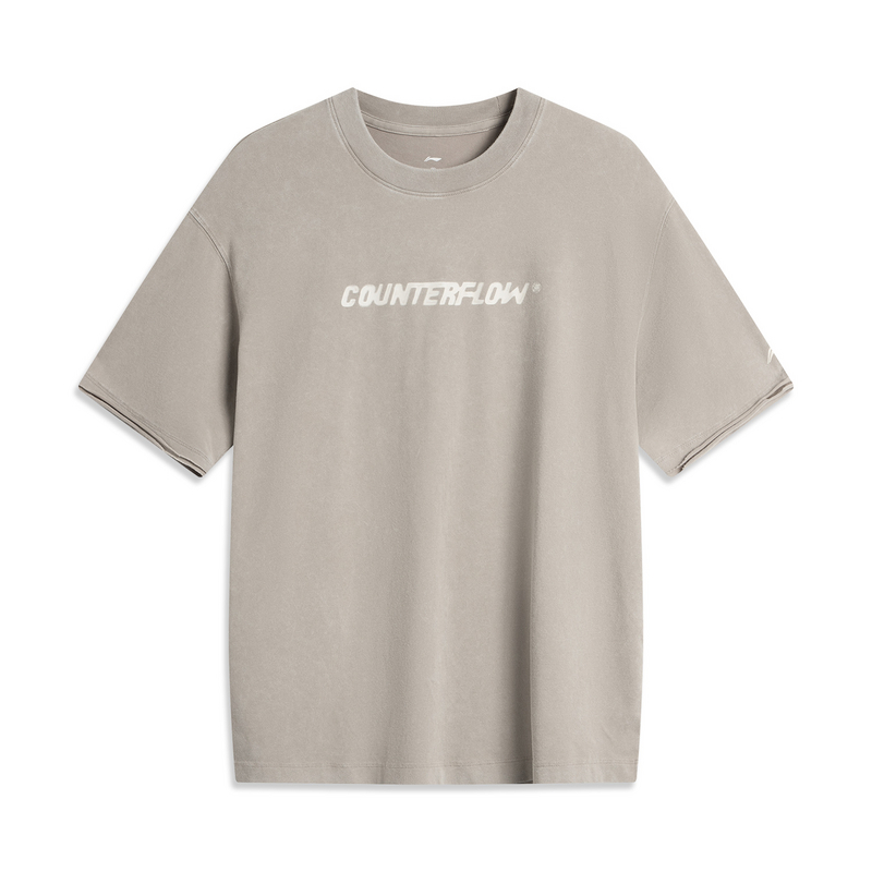 

LINING Футболка Unisex Rugged Brown Gray, Коричневый, LINING Футболка Unisex Rugged Brown Gray