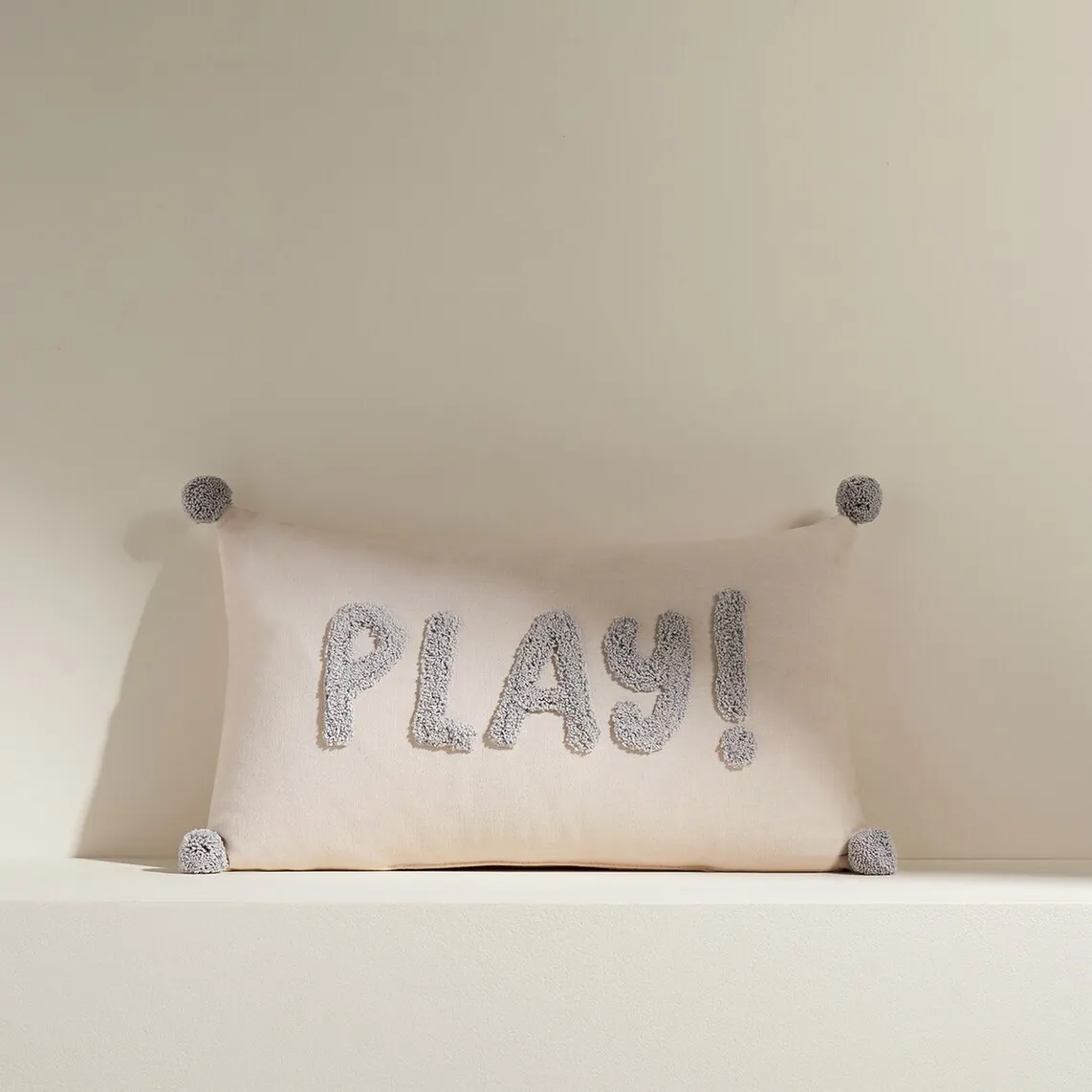 

Детская декоративная подушка Play Mini Home - El Corte Inglés, серый
