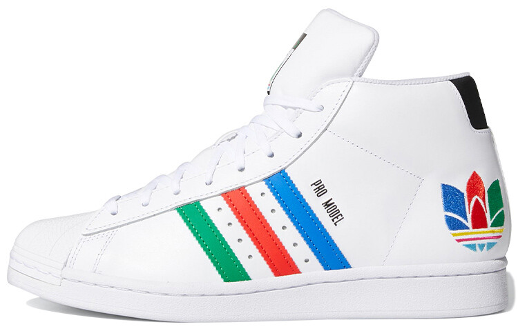 

adidas Pro Model Colorful Trefoil Cloud White