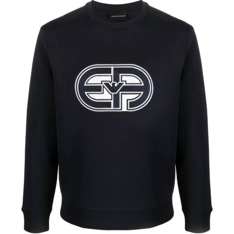 

Свитшот мужской морской синий EMPORIO ARMANI