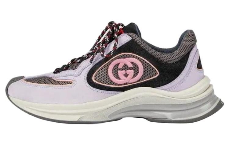 Кроссовки женские Gucci Run, светло-фиолетовый