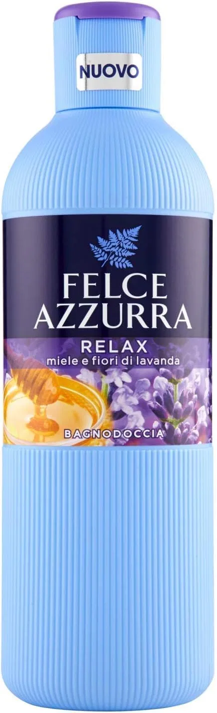 Расслабляющий гель для душа «Bagnodoccia Relax» с медом и лавандой от Felce Azzurra, 6 x 650 мл Italian Gourmet E.R. — фото 2