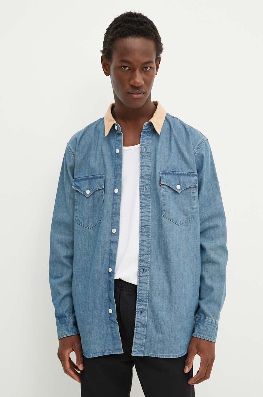 

Джинсовая рубашка Levi's, коричневый