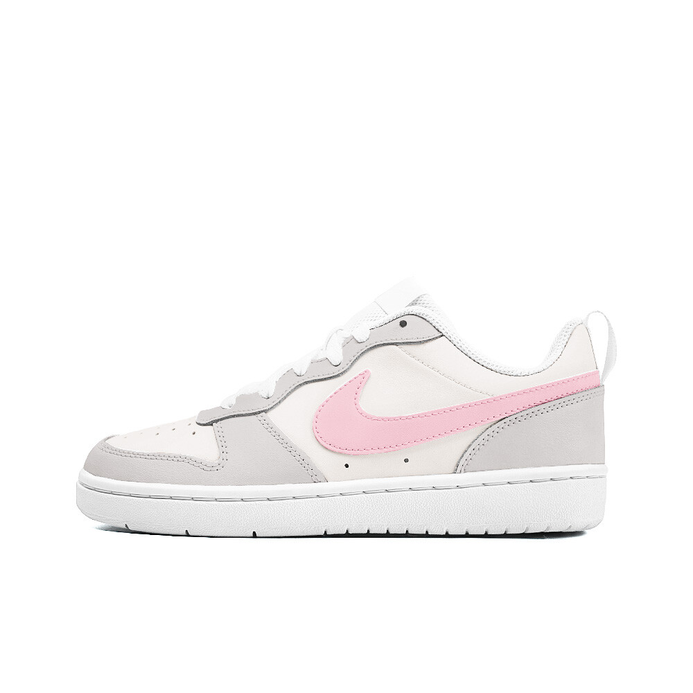

Кроссовки Nike Court Borough Skateboarding Shoes Women's Low-top White, белый/серый/розовый