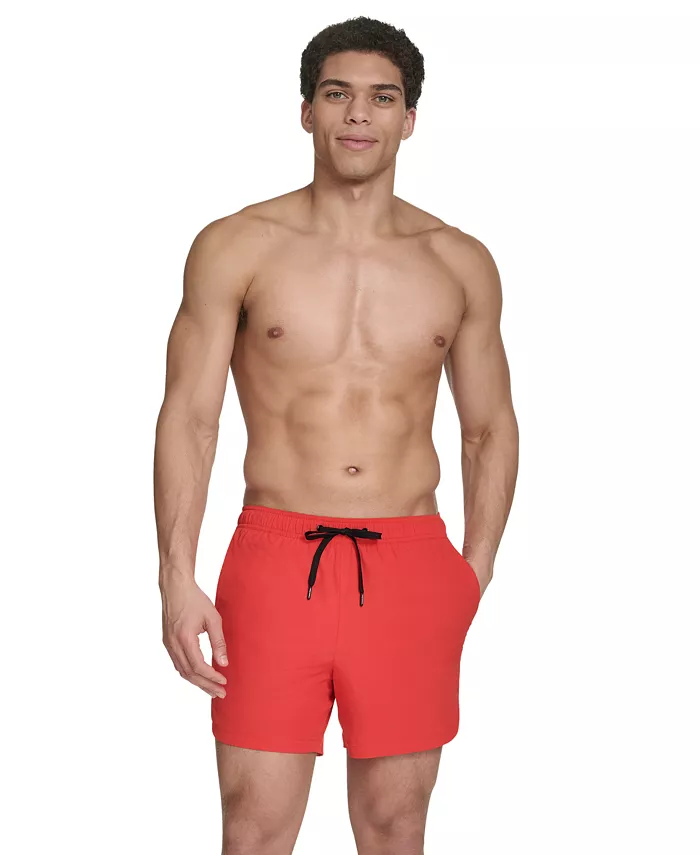 

Мужские эластичные плавки Active Modern Euro 5" Calvin Klein, красный