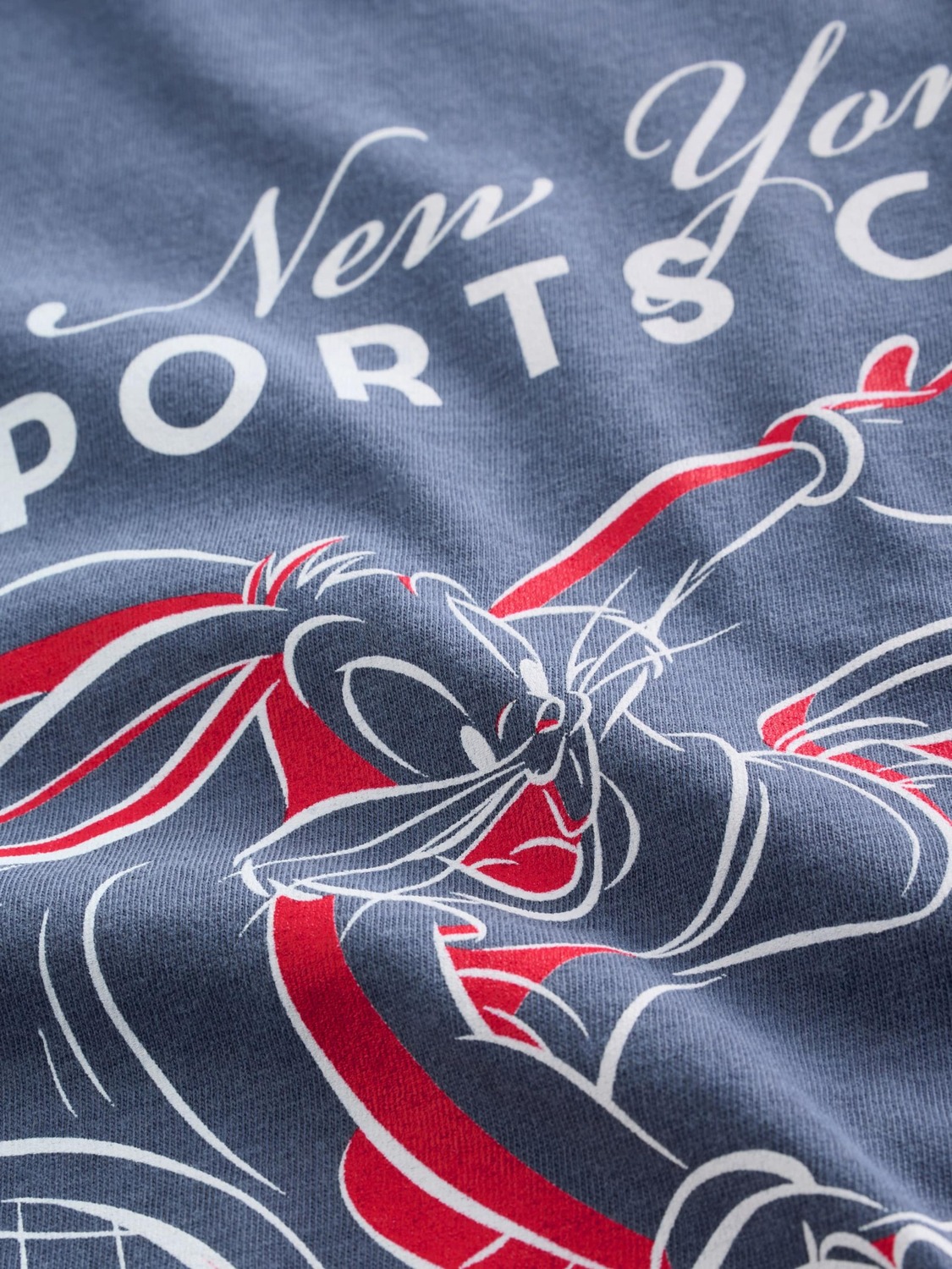 Next Лонгслив 'Looney Tunes' в цвете Navy — фото 4