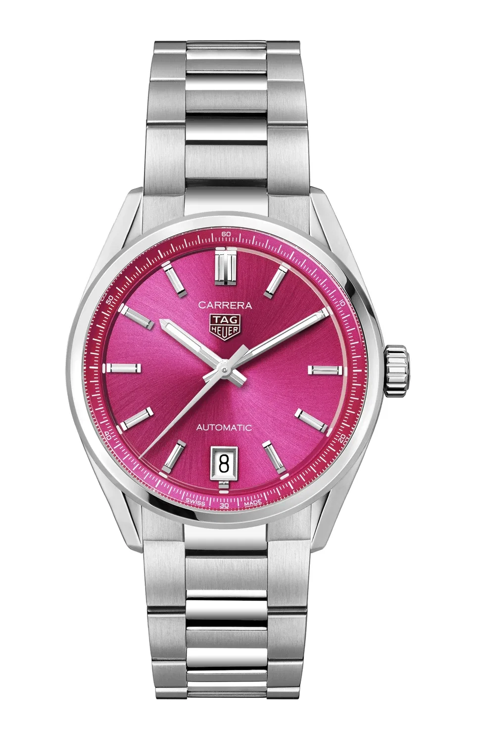 TAG HEUER CARRERA ДАТА - WBN2313.BA0001, серебряный