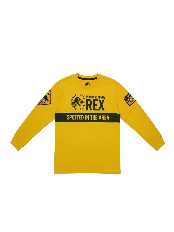 

Рубашка с длинным рукавом Jurassic World, желтый