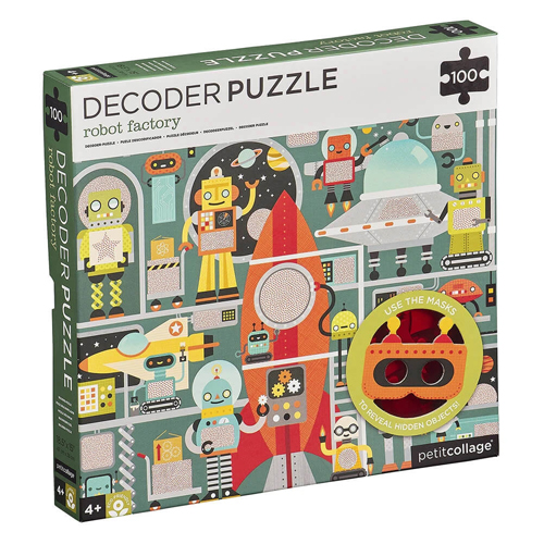 

Настольная игра Robot Factory 100Pc Decoder Jigsaw Puzzle