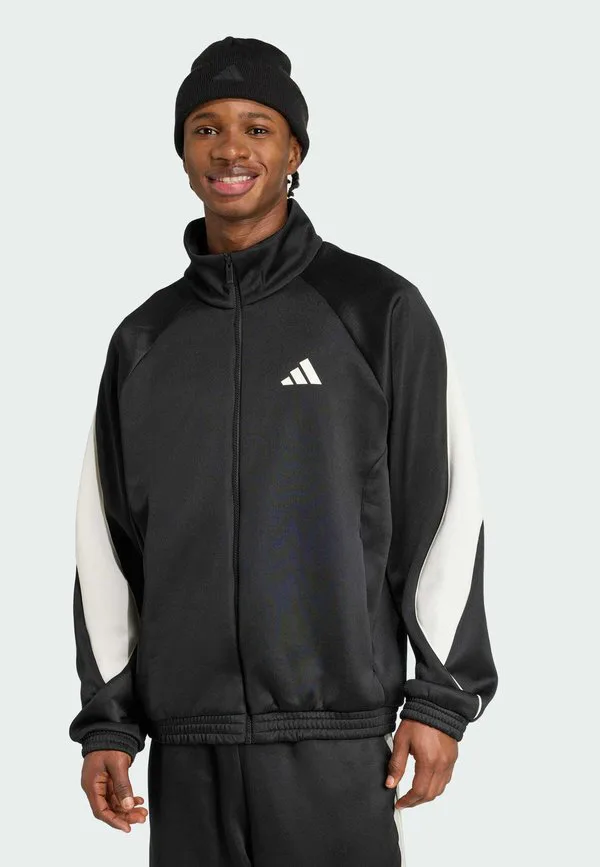 Тренировочная куртка для стадиона Adidas Sportswear, Black Off White