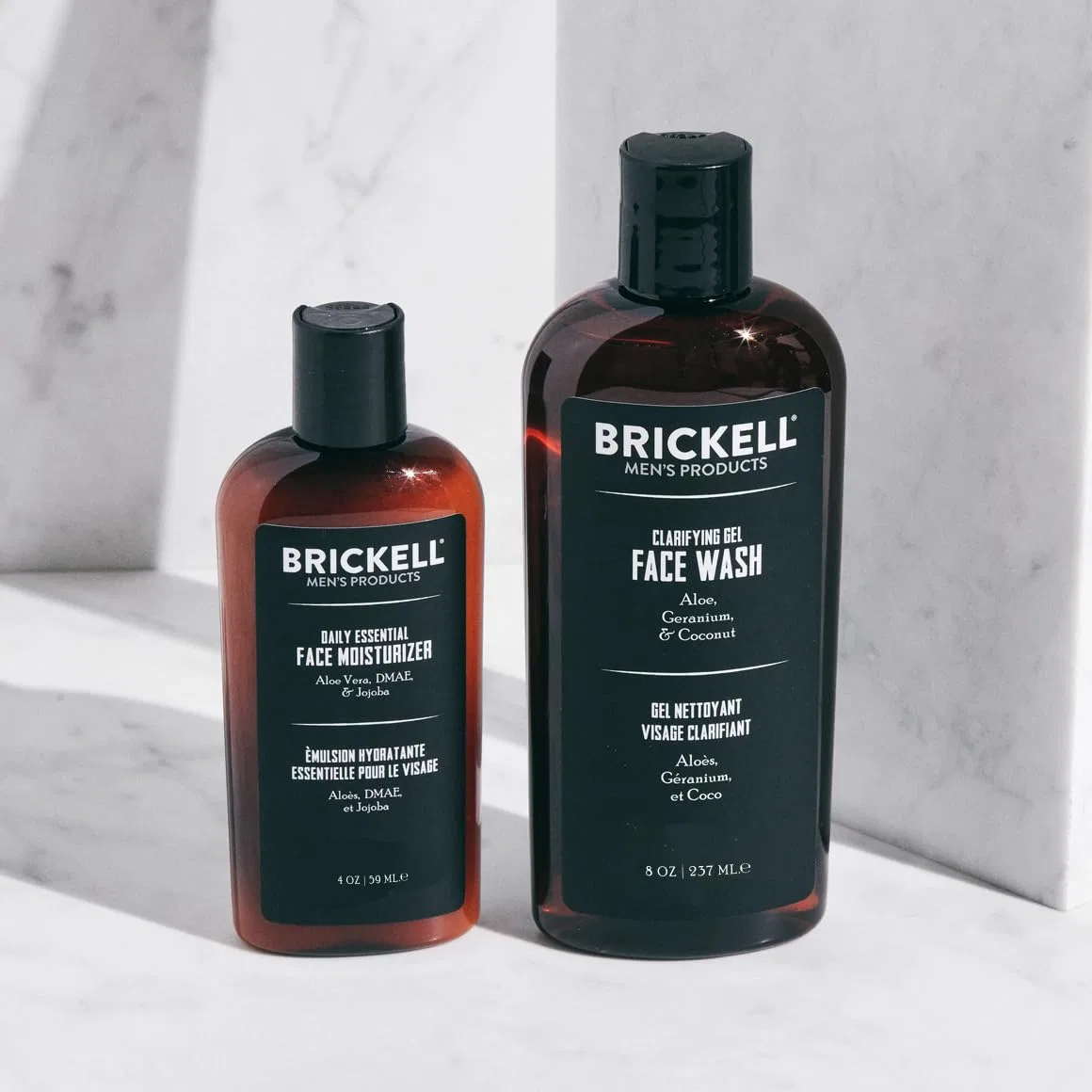 Мужской набор для ухода за лицом «Daily Essential Face Care Routine I» от Brickell Brickell Men'S Products — фото 2