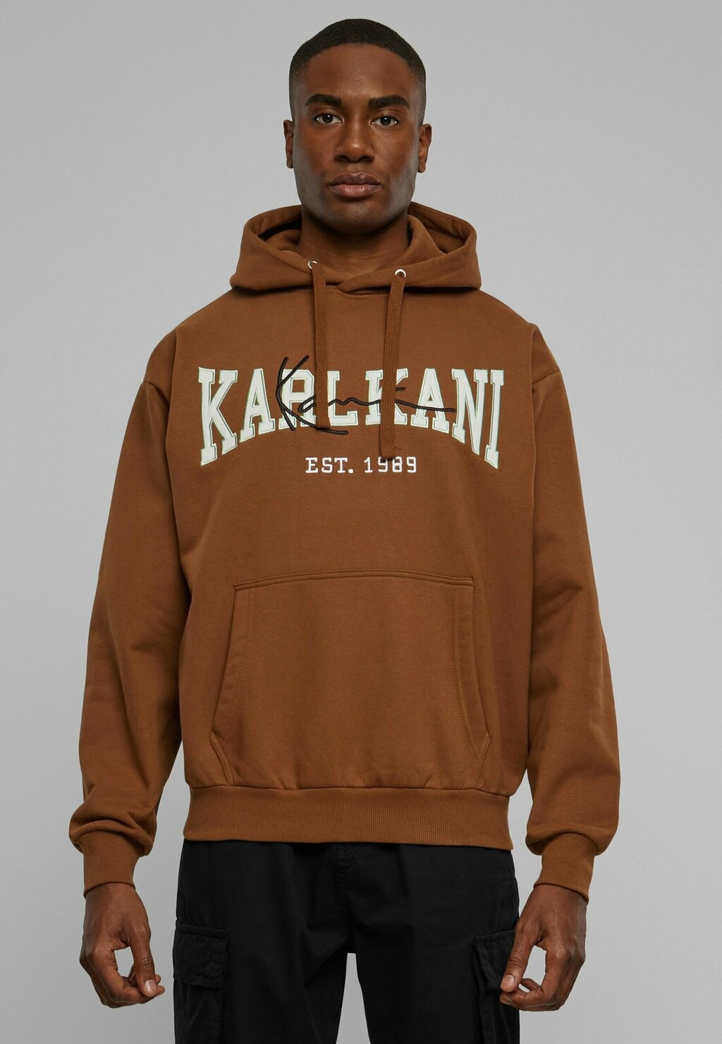 

Толстовка Karl Kani COLLEGE SIGNATURE, коричневый