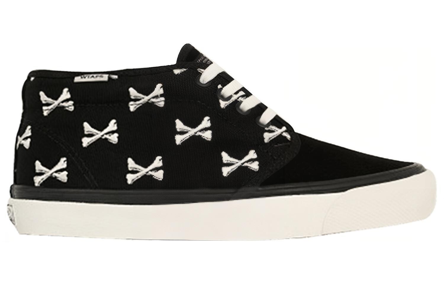 Кроссовки Vans Chukka Boot Wtaps Black Crossbones — фото 2