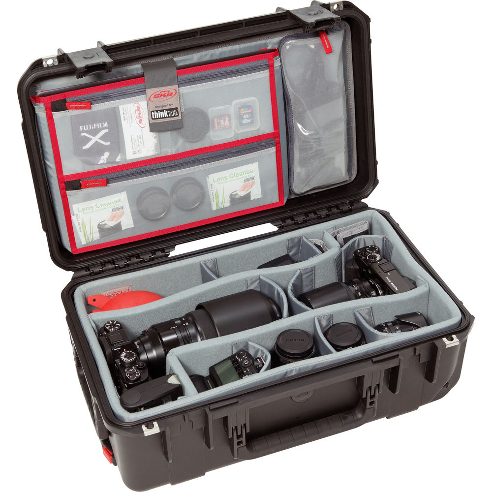 

Кейс SKB iSeries 2011-7 с разделителями для фотографий Think Tank и органайзером на крышке (черный)