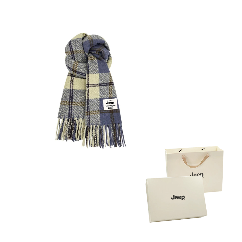 

Шарф из искусственного кашемира Unisex Jeep, taro фиолетовый