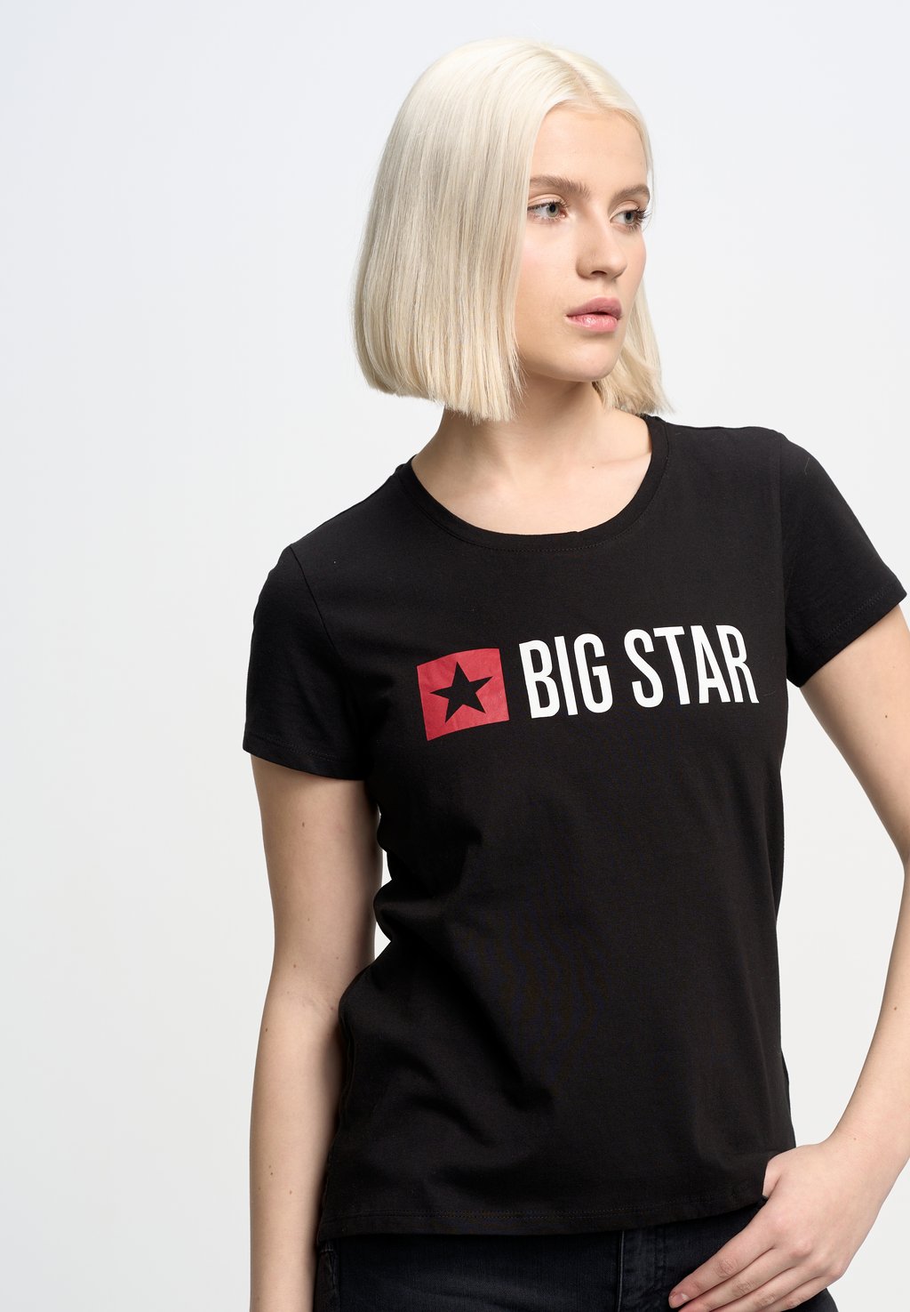 

Футболки с принтом RISMA Big Star, черный