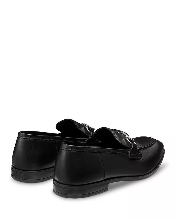 Мужские лоферы Simon Twistbit без шнурков Stuart Weitzman, черный — фото 3