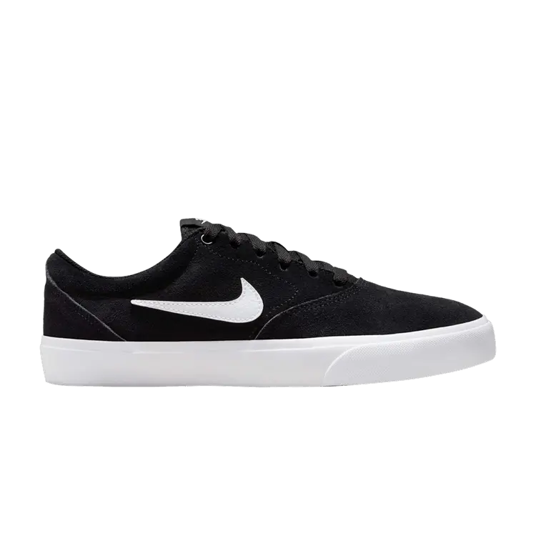 Кеды Nike Wmns Charge Suede SB 'Black White', черный