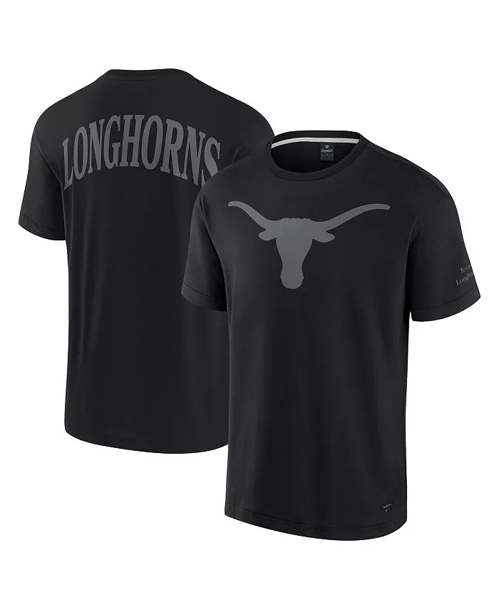

Мужская черная футболка Texas Longhorns Iconic Fanatics