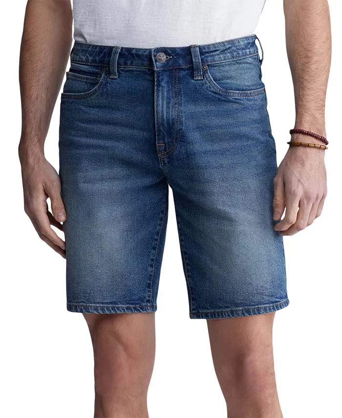 

Мужские джинсовые шорты Dean Relaxed-Straight Fit Stretch длиной 10,5 дюйма Buffalo David Bitton, синий
