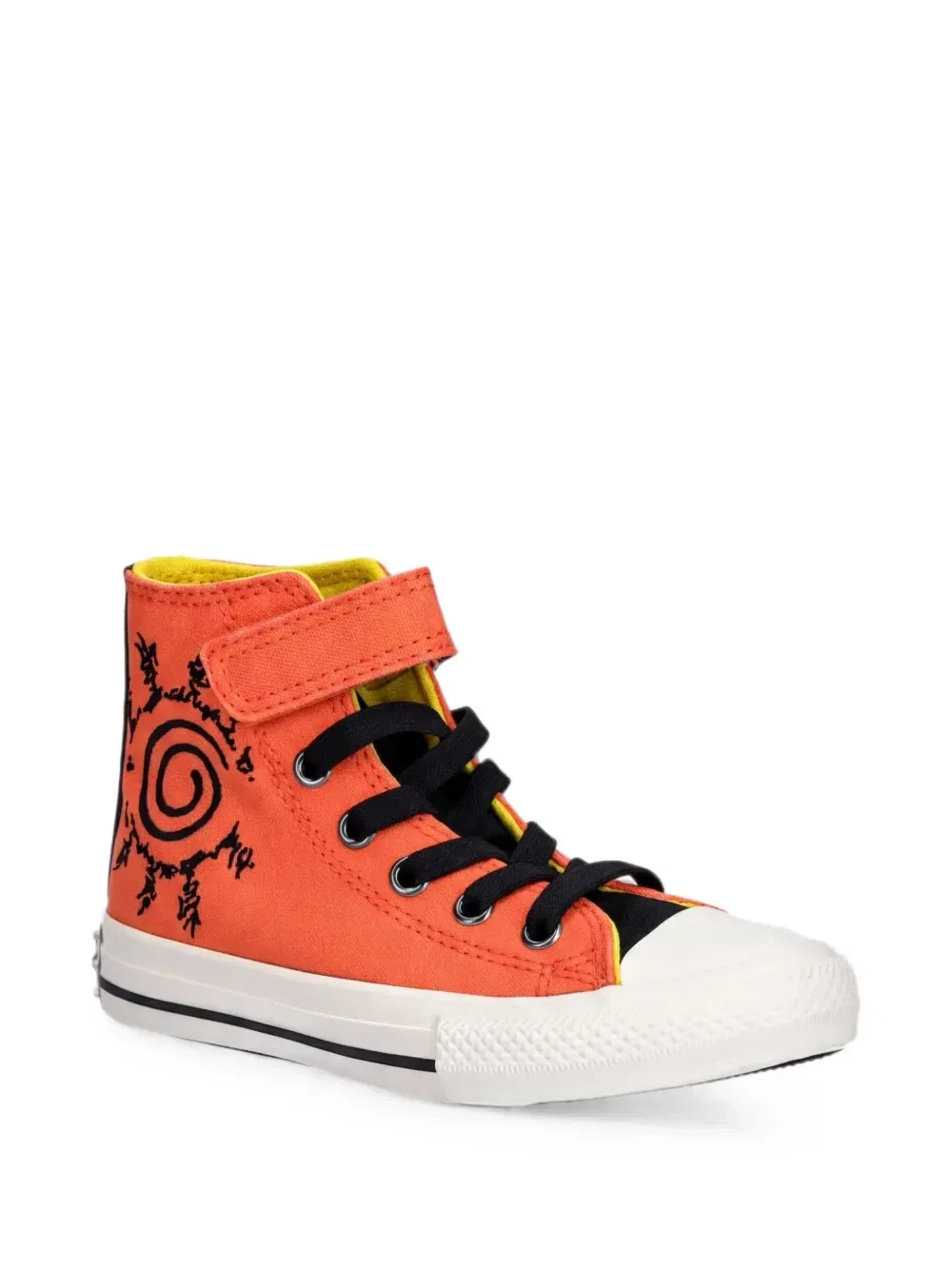 Высокие кеды из коллаборации с NARUTO SHIPPUDEN Converse Kids, оранжевый