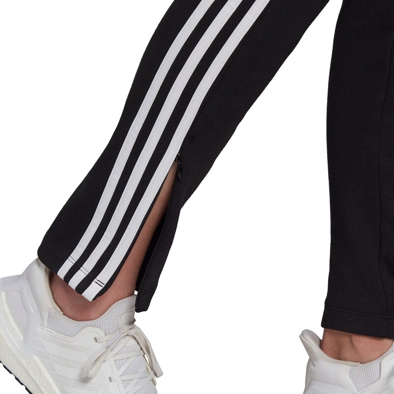 Спортивные узкие брюки с тремя полосками Adidas, мультиколор — фото 3