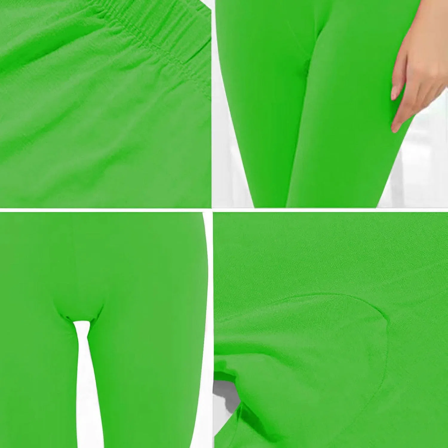 Леггинсы для йоги, высокие, Workout Pants, зеленый — фото 2