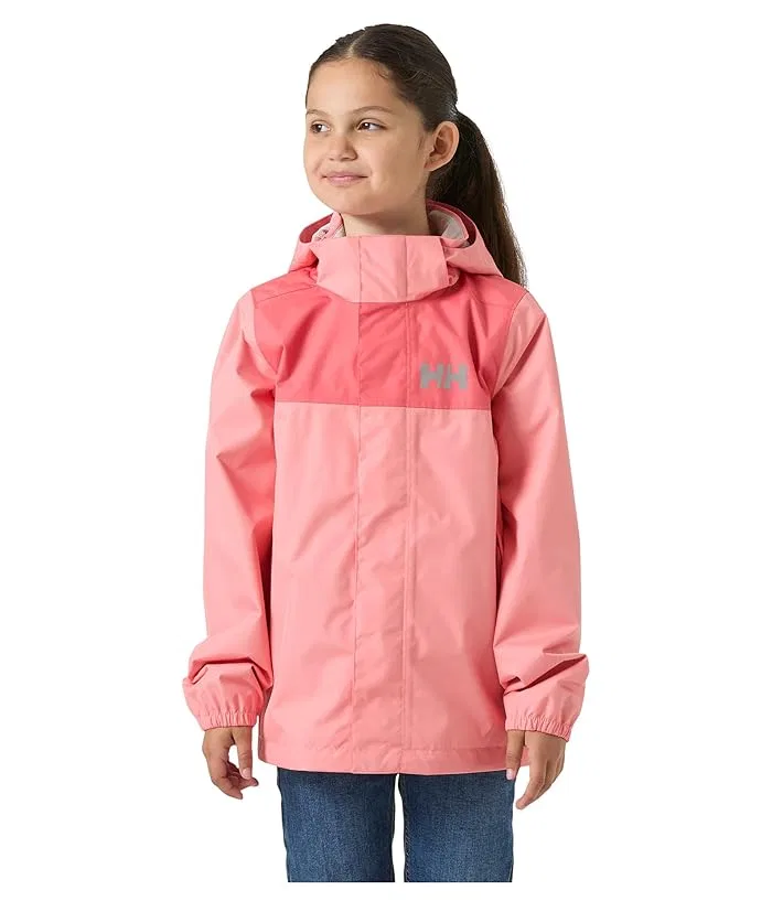 Дождевик водонепроницаемый Vancouver Rain Jacket Helly Hansen Kids, Coral Almond