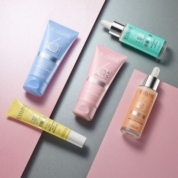 Крем для лица Eveline Cosmetics — Увлажняющий и питательный с керамидами, 6 ceramides, 50 мл — фото 3