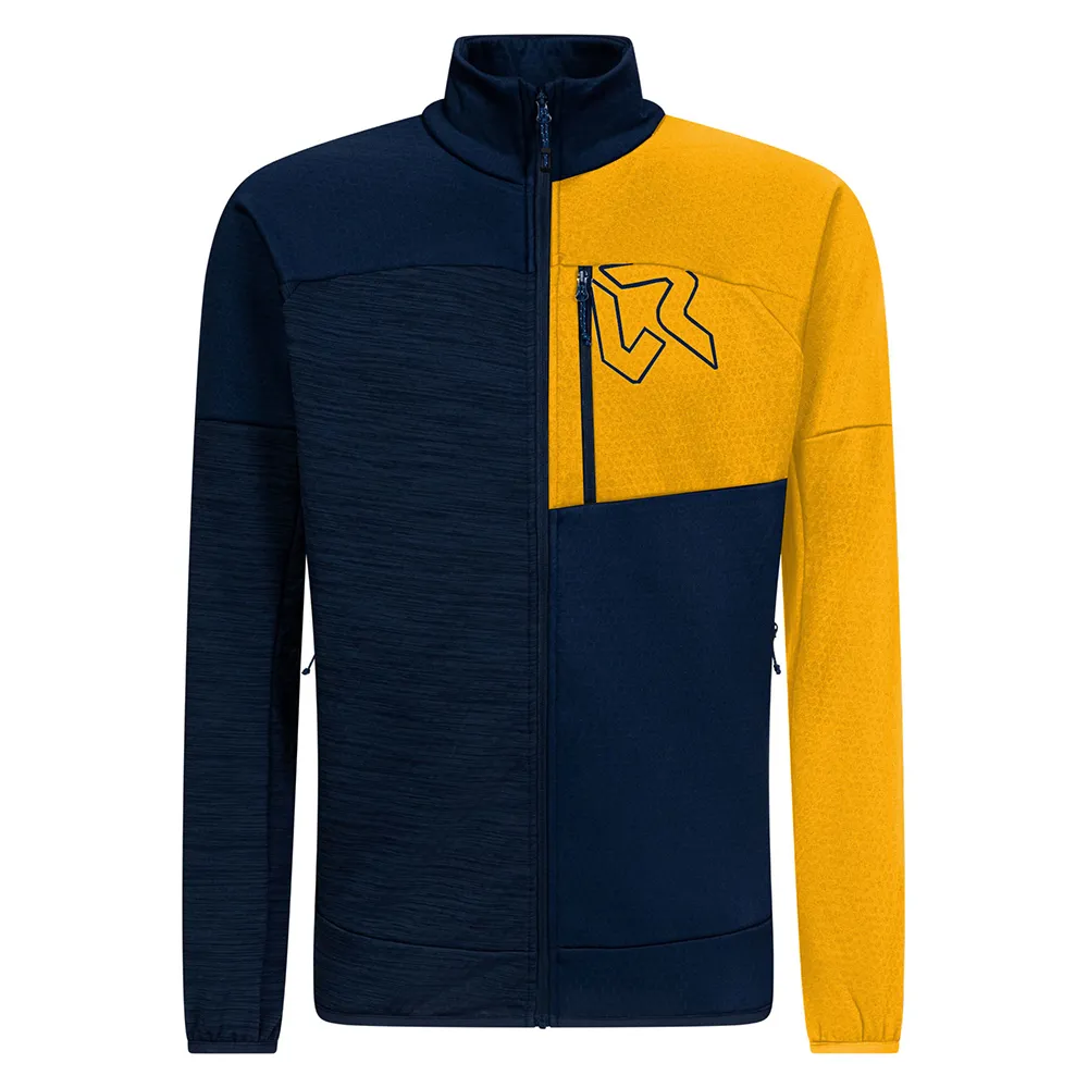 

Флис Rock Experience Kobra Mock Neck full zip, синий