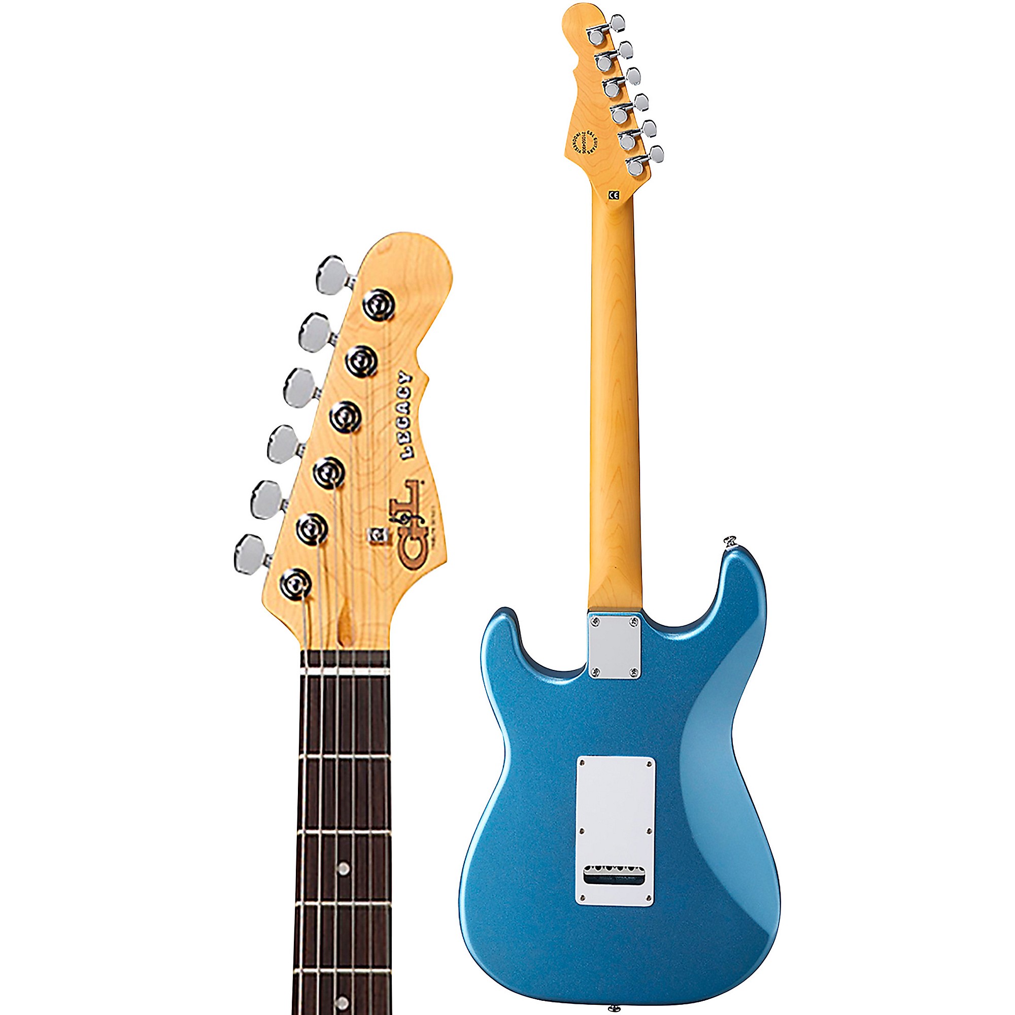 

Электрогитара G&L Tribute Legacy HSS Lake Placid Blue