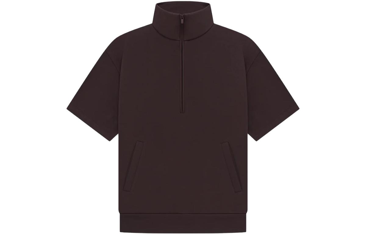 

Толстовка Halfzip 3/4 Sleeve Shirt Fear Of God Essentials, серый/черный