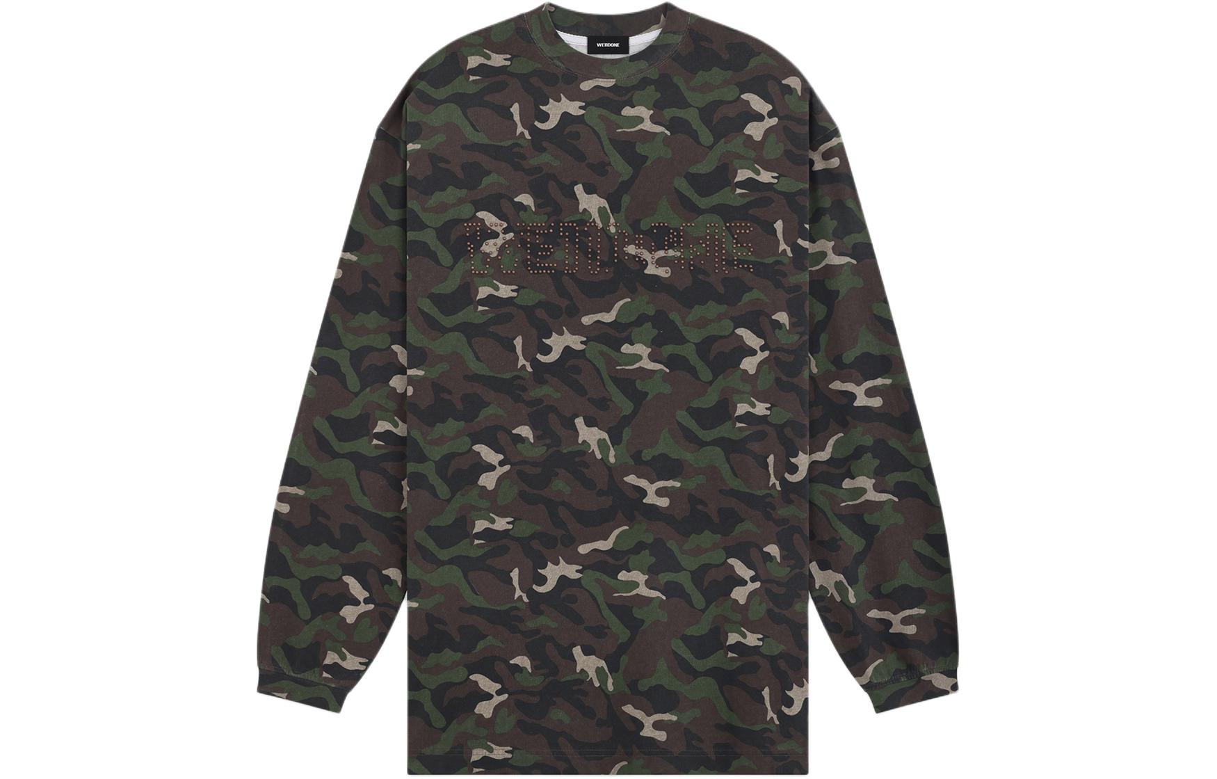 

Футболка SS24 Unisex цвета хаки WE11DONE