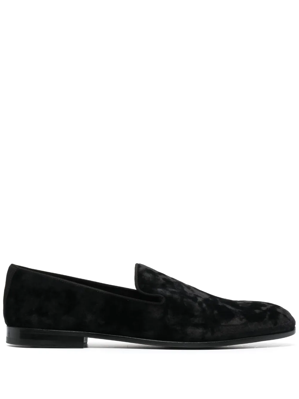 

Бархатные лоферы DOLCE & GABBANA, черный
