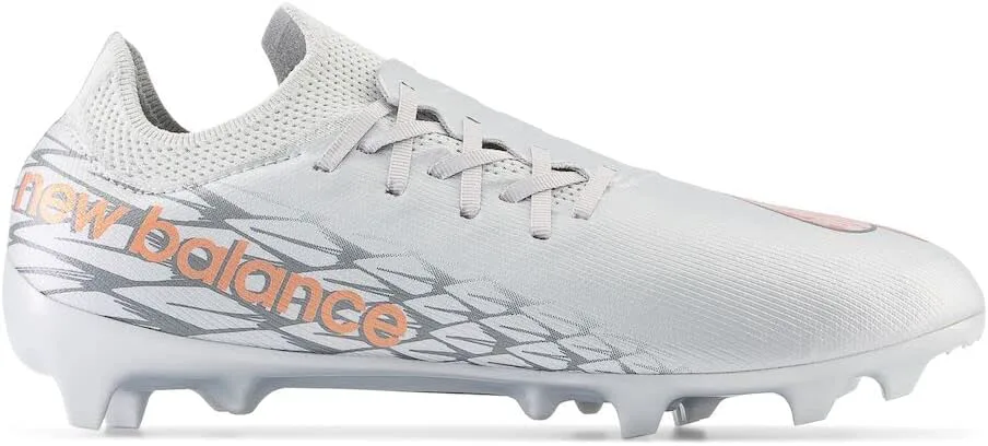 Футбольные бутсы New Balance Men's Furon V7 Destroy FG, серебристый/серый — фото 2
