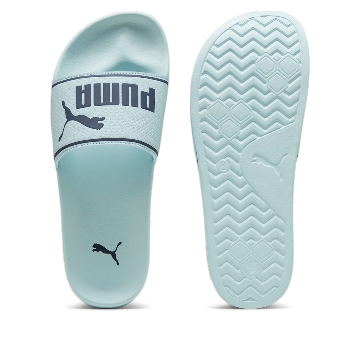 Шлепанцы Puma Leadcat 2.0, цвет «Светло-голубой, темно-синий» — фото 3