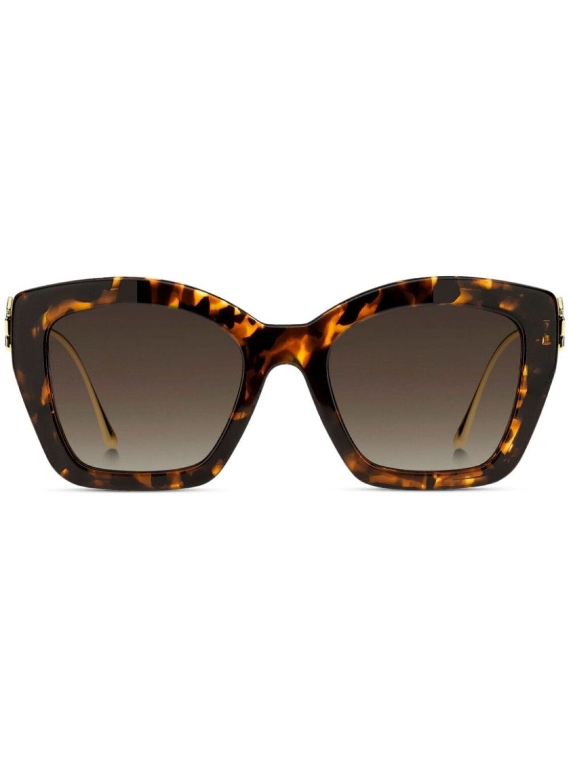 

ETRO солнцезащитные очки Bold Pegaso, коричневый