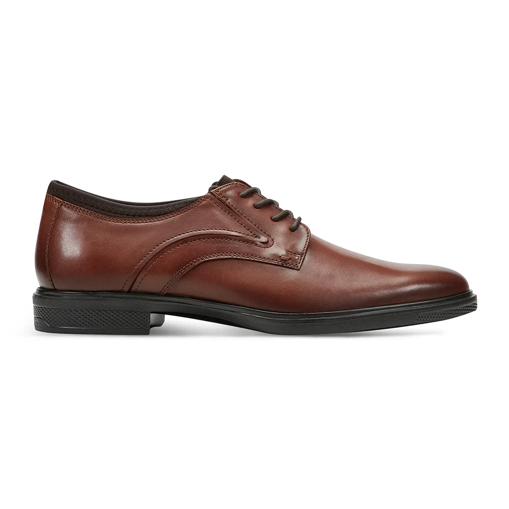 Мужские коричневые туфли Keelan Plain Toe от Rockport — фото 2