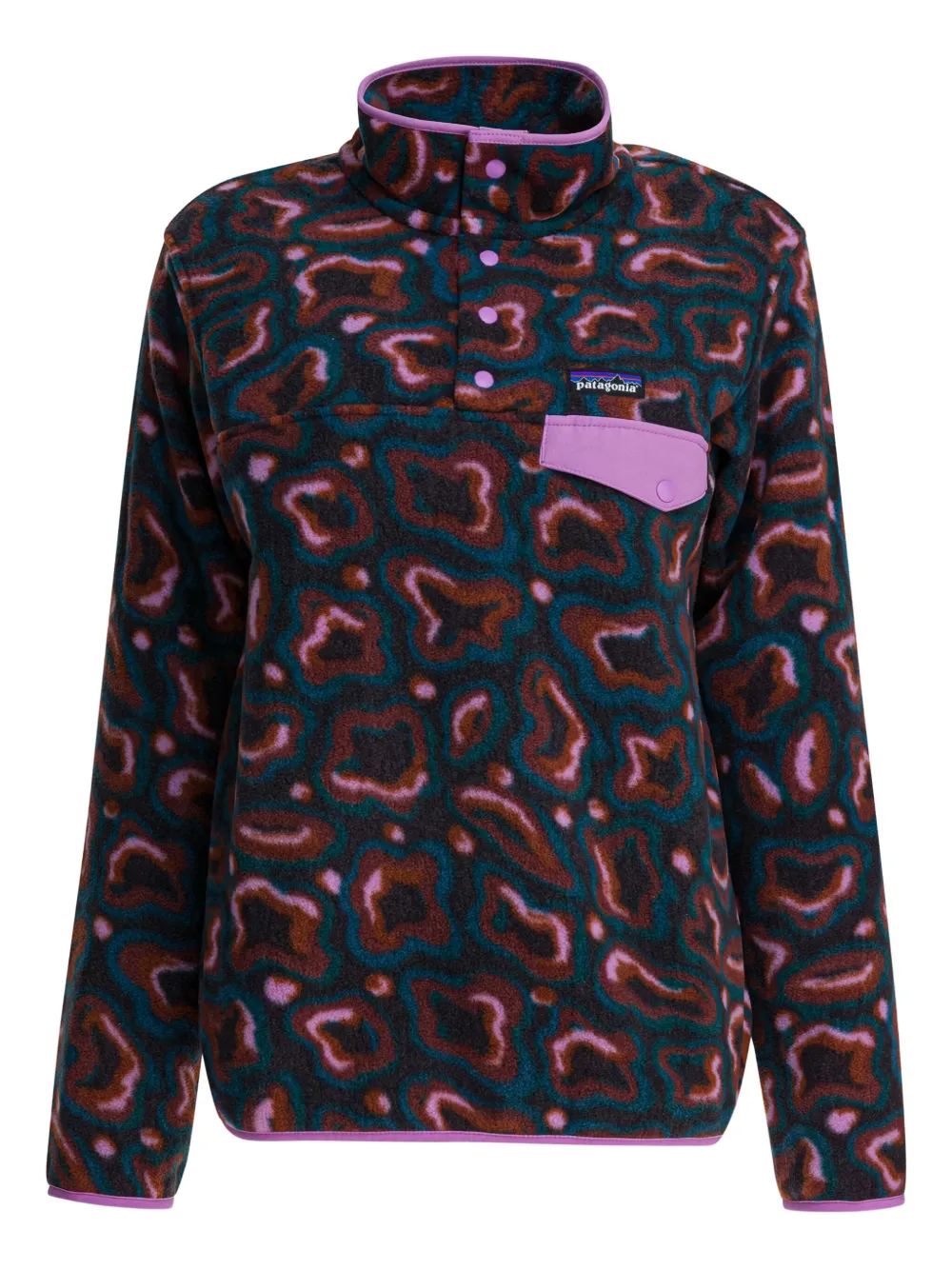 

Свитер с нагрудным карманом Patagonia, синий